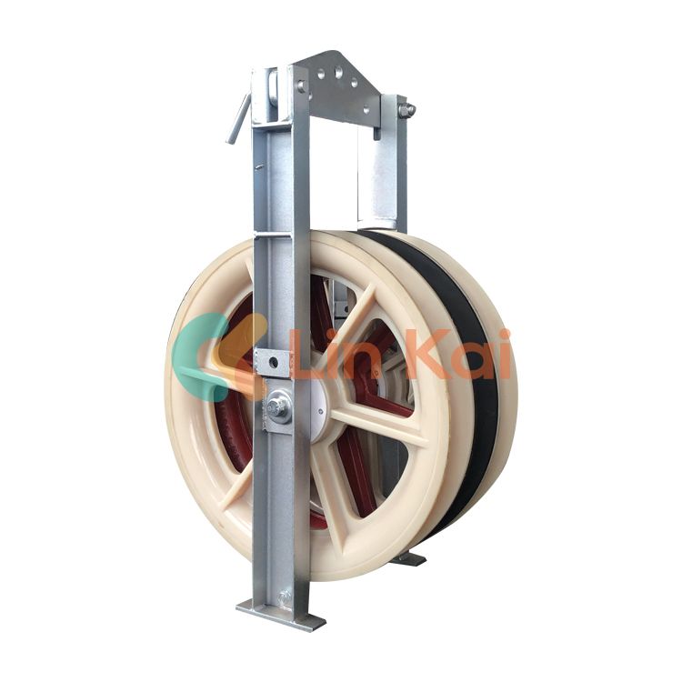 Hvad er fordelene ved at bruge strengeblokke med stor diameter på 508 mm?