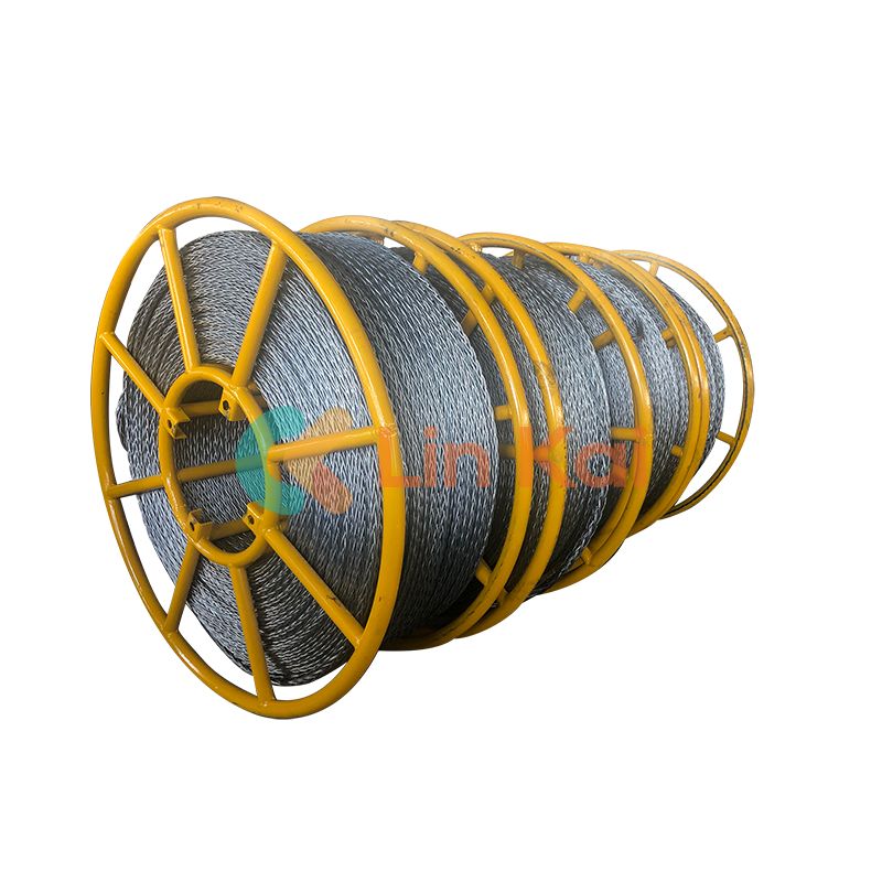 Anti-Twist Wire Rope 24MM til stringing af 6 ledere