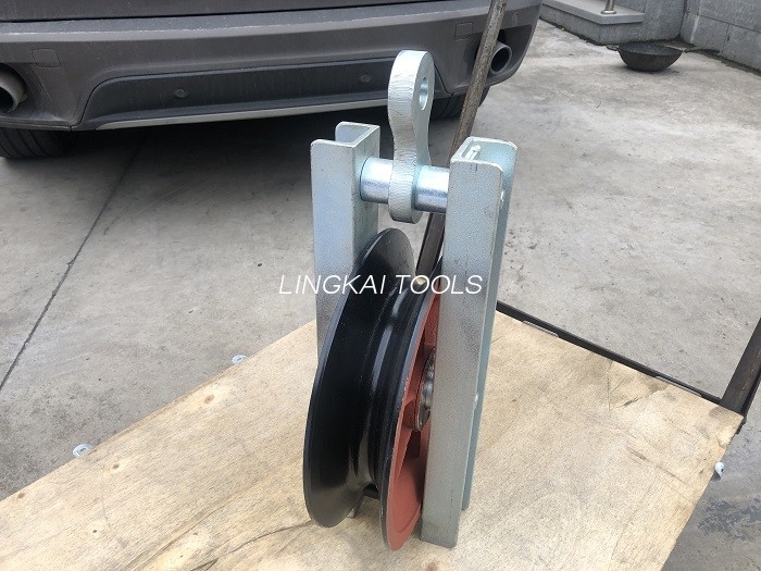 Wire Rope Kabel String Remskive Blok Til Conductor High Speed ​​Drejeblok