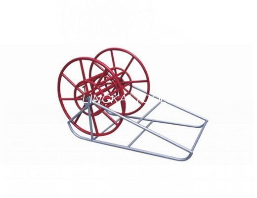 Wire Rope Reel Stand Cable Drum Pay-Off Stand for at trække Wire Rope