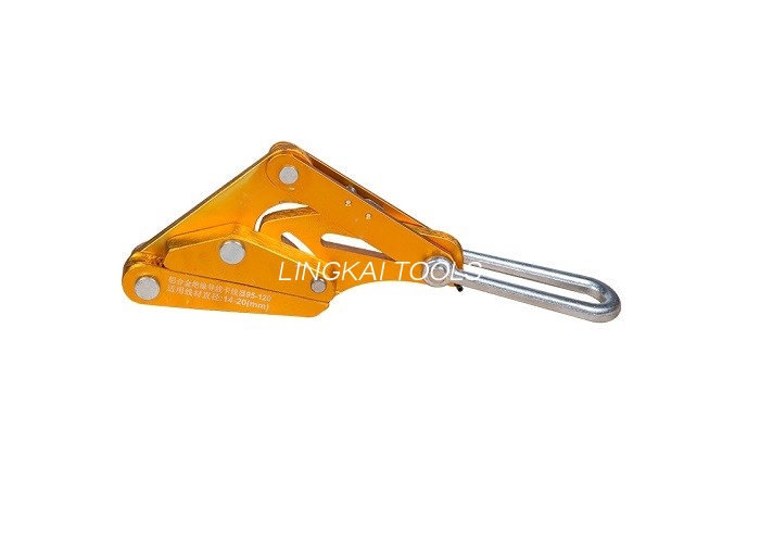 Guldfarve Stramning af luftledningsværktøjer, Power Construction Wire Grip Clamp