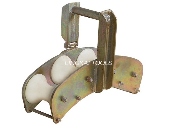 R570 Mm Optisk fiberkabelværktøj Fire hjul Struktur OPGW Stringing Block