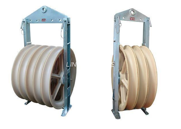 Lederkabel med stor diameter Trækremskive Stringing Block MC Nylon Block