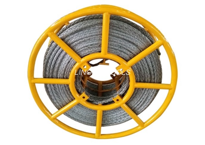 12 tråde Anti-Twist Wire Reb Galvaniseret Flettet Overhead Line Polit Reb
