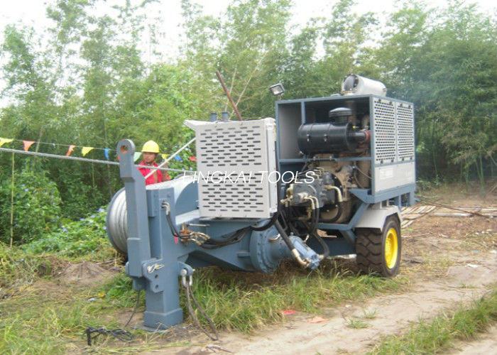 2x40KN hydraulisk kabelstrammer Trådstrammer til opstrengning af luftledning