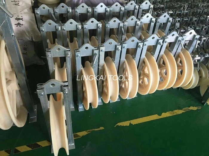 SHDN overhead Line Transmission Stringing Blocks Tools CE iso certifikater