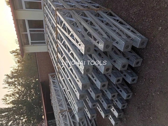 ISO CE luftledninger Tårnopstillingsværktøj Arbejdsplatform i aluminiumslegering