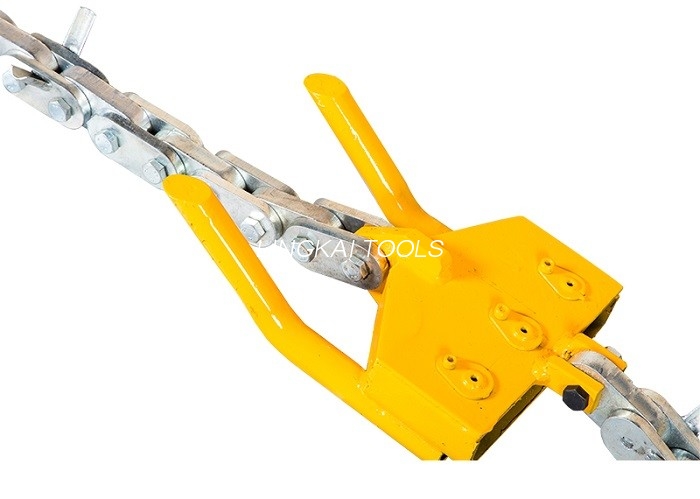 Galvaniseret stål Transmission Line Stringing Tools Hovedplader Tre bundter Ledere
