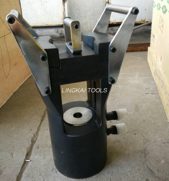 1250KN wire hydraulisk kompressor 24 mm slaglængde til presning af 14-76 mm terminaler