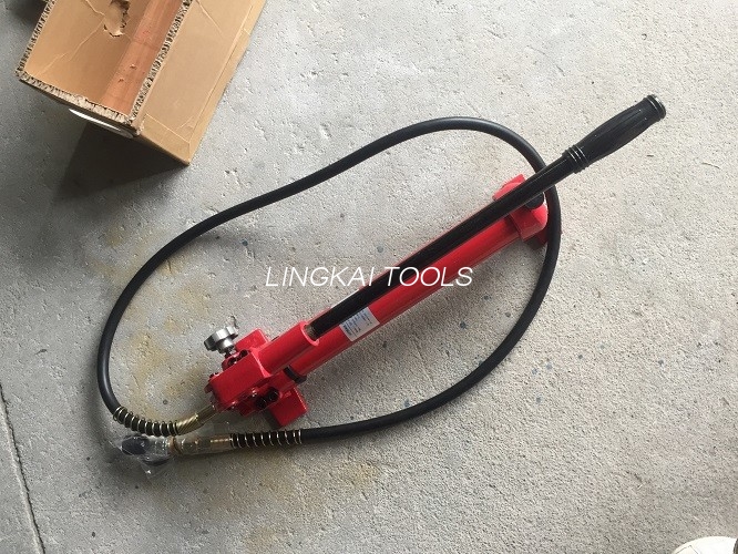 700 Bar 1000psi Beskyttet håndbetjent hydraulisk pumpe 900CC Oliekapacitet Holdbar