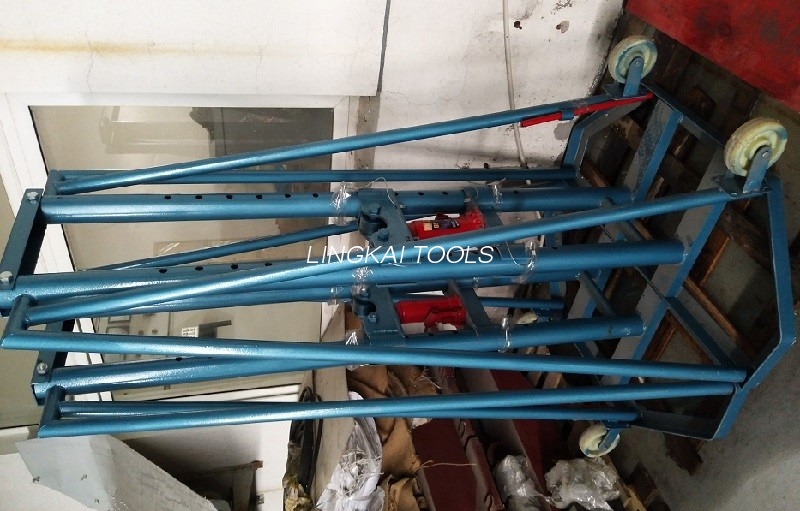 5 ton / 10 ton professionelt trådrullestander Højtydende hydraulisk kabeltromlestander