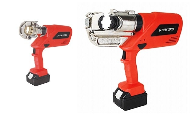 Manuelt batteridrevet hydraulisk krympeværktøj Kabelsko Crimpeværktøj 16 - 400mm2