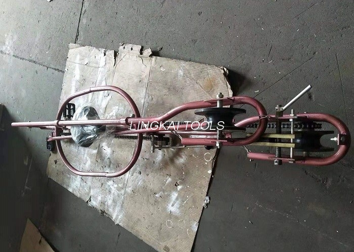 Cykeltype Transmission Line Stringing Tools Single Line Trolley til inspektion