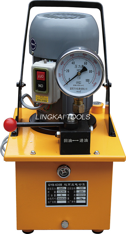Dobbelttrins 3.0kw hydraulisk krympeværktøj Elektrisk drevet pumpe