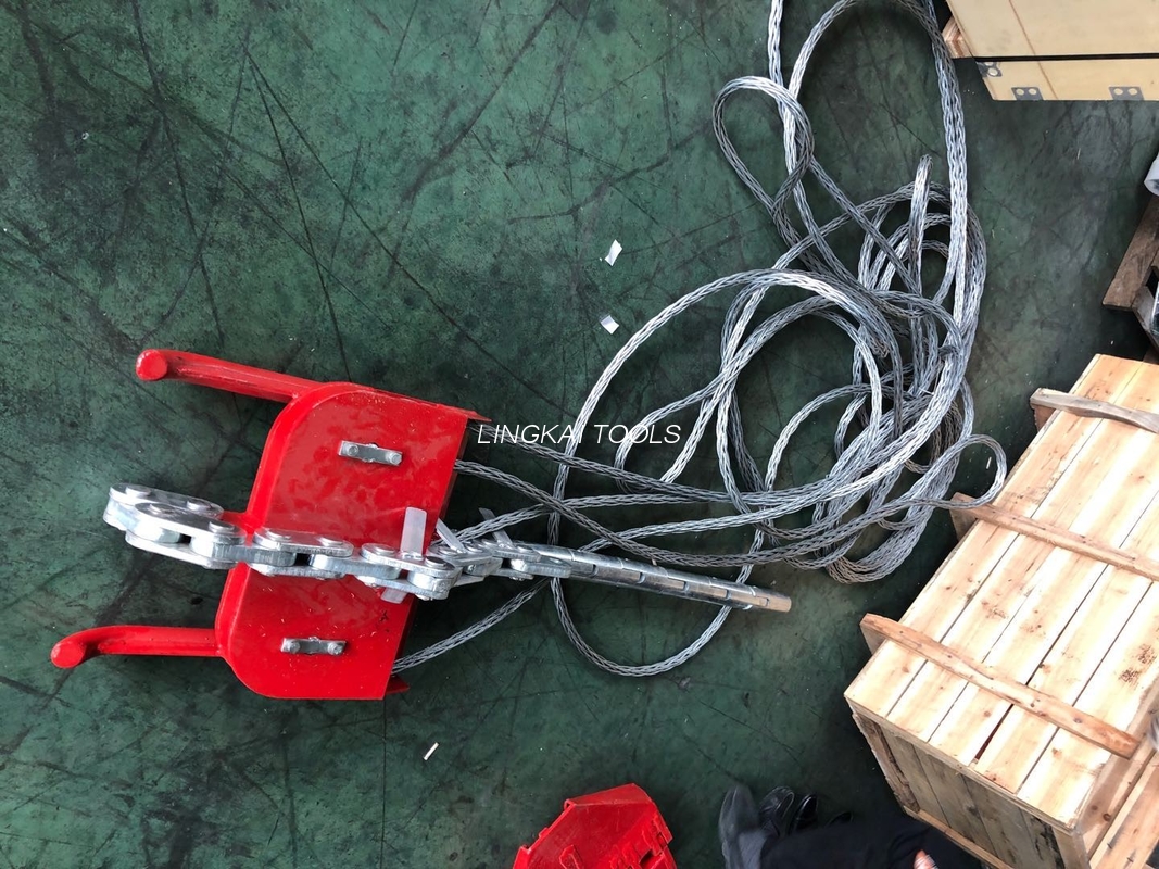 Balance Type 130kn Fire Bundle Conductors Running Boards For Overhead Stringing Line