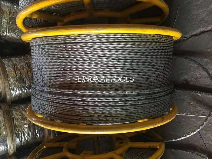 22 mm anti-twist stålwire til fire bundte ledere