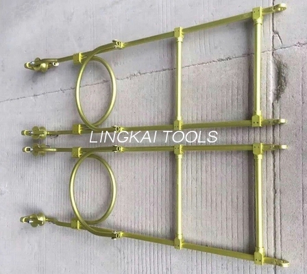 Aluminiumslegering tårnmonteringsværktøj To bundt ledere luftledninger Cykel
